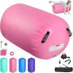 Pripučiamas gimnastikos volelis AirRoll, 100x60 cm, su pompa, PVC