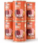 &Scaron;unų konservai John Dog Pumpkin Adult Turkey, 6 x 400 g