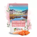 Pusiau drėgnas &scaron;unų maistas ARQUIVET FRESH su la&scaron;i&scaron;a ir kalakutiena, 100 g