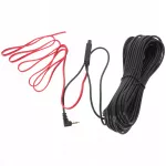 Automobilio vaizdo registratoriaus juodas plastikinis laidas
