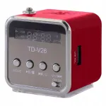Belaidis mini garsiakalbis su radiju, MP3, USB, SD ir Bluetooth