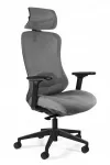 Biuro kėdė ADAPTA, ergonomi&scaron;ka, pilka, su tinkline sėdyne