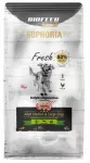 Sausas &scaron;unų maistas EUPHORIA FRESH MEAT su kalakutiena ir ėriena, M/L, 12 kg