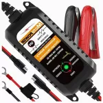 12V automatinis akumuliatoriaus įkroviklis 800 mA su desulfatacija