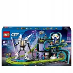 LEGO City 60421 Parko pasaulis su robotais ir atrakcionų trasa