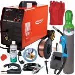 Suvirinimo aparatas 2in1 MIG/MAG/MMA 200A rinkinys