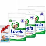 Skalbimo milteliai LOVELA Family baltiems, 2,1 kg, 3 vnt. + dovana