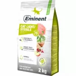 Katėms skirti sausi pa&scaron;arai Eminent Premium Light/Sterile, 2 kg