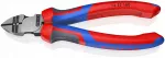 &Scaron;oninės pjaunamosios replės KNIPEX su izoliacijos nuėmikliu, 160 mm