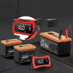 Automatinis akumuliatoriaus įkroviklis 6V/12V/24V
