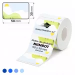 Lipnios etiketės spausdintuvui Niimbot B1/B4/B21/B3S/B31, 50x30 mm