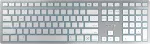 Belaidė klaviatūra CHERRY KW 9100 SLIM QWERTZ DE su adapteriu