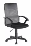 Biuro kėdė Furnitex QZY-68, pilkai juoda, pasukama