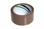 Lipni pakavimo juosta 48 mm x 54 m, ruda, su tirpikliu