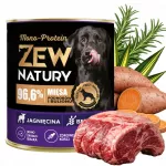 &Scaron;unų konservai Zew Natury su ėriena, 800 g