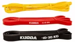 Atsparumo gumų rinkinys Power Band, 3 vnt., sportui, 49 kg