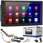 Automobilinė multimedija MEGA, 2DIN, Android, Bluetooth, WiFi, USB, GPS, mikrofonas