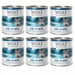 &Scaron;unų maistas Wolf of Wilderness Blue River, 6 x 800 g