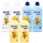 Skalbinių mink&scaron;tiklis Kuschelweich, 6 x 1 l, 3 kvapai, rinkinys