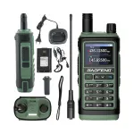 Racija Baofeng UV-17M, dviejų bangų, su FM, NOAA ir programuojama