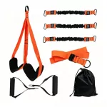 Atsparumo gumų rinkinys su rankenomis, 3 vnt., 75&ndash;225 lbs