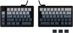 Belaidė ergonomi&scaron;ka 70% mechaninė klaviatūra su RGB ap&scaron;vietimu, daloma