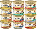 Katėms skirtas &scaron;lapias pa&scaron;aras GOURMET GOLD, įvairių skonių, 14 x 85 g