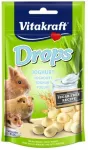 Graužikų jogurtiniai skanėstai VITAKRAFT DROPS, 75 g