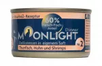 &Scaron;lapias pa&scaron;aras katėms Moonlight Fillets su tunu, vi&scaron;tiena ir krevetėmis, 80 g, No. 2