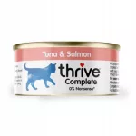 &Scaron;lapi katės ėdalas Thrive su tunu ir la&scaron;i&scaron;a, 75 g