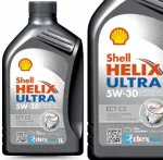 Variklio alyva SHELL HELIX ULTRA ECT C3 5W30, 1 l, sintetinė, DPF, BMW LL04, MB 229.51