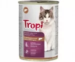 Katės konservai TROPI su kepenėlėmis, 415 g