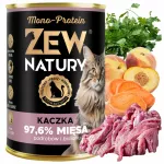 &Scaron;lapias kačių ėdalas Zew Natury antiena, 400 g