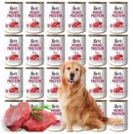 &Scaron;unų konservai Brit Mono Protein Beef 24x400g