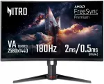 Monitorius ACER Nitro XZ273UP2BMIIPHX 27" 2560x1440, 180 Hz, 0.5 ms, lenktas