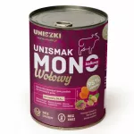 &Scaron;lapias &scaron;unų maistas Uniszki Monoprotein su jautiena, 400 g, be grūdų