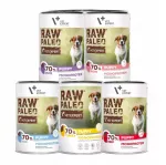 &Scaron;unų konservai Raw Paleo Monoprotein jauniems &scaron;uniukams, įvairūs skoniai, 6 x 400 g