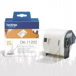 Lipdukų juostelė Brother DK-11202, 62x100 mm, 300 vnt., tinka QL-500/550/560/650/1050/1060N