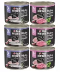 &Scaron;lapi kačiukų pa&scaron;arai Pan Mięsko, įvairių skonių, 6 x 200 g