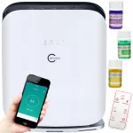 Oro drėkintuvas, valytuvas su WiFi, 3in1, TUYA, su 3 eteriniais aliejais