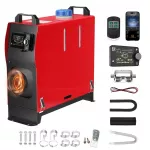 Dyzelinis oro &scaron;ildytuvas 8kW 12/24V su Bluetooth, tinkamas Webasto
