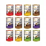 &Scaron;unų konservai Zew Natury PREMIUM be žuvies, įvairių skonių, 12 x 400 g