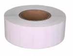 Terminio perne&scaron;imo etiketės ZEBRA, baltos, 30x15 mm, rul. 40 mm, 2000 vnt.