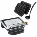 Elektrinė vaflinė Tefal, 2000 W, juoda, sulankstoma