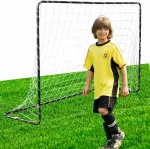 Sulankstomas futbolo vartas vaikams, 183x122x61 cm