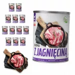 &Scaron;unų ėdalas konservuotas su ėriena TufTuf, 12 x 400 g