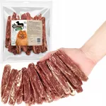 &Scaron;unų skanėstai Mr.Pretzel, antienos ir menkės juostelės, 500 g