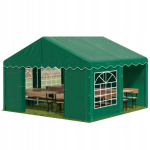 Sodo paviljonas 3x4 m, 2&ndash;2,87 m auk&scaron;čio, įvairių spalvų