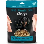 &Scaron;unų ir kačių skanėstai Fitmin Fish, 30 g, liofilizuota žuvis