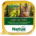 &Scaron;lapias kačių maistas NATUA COUNTRY CHICKEN, vi&scaron;tiena, 100g
